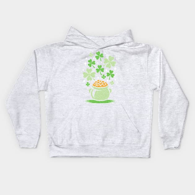 Lucky Tee Kids Hoodie by JSnipe